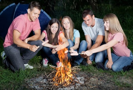 Birthday-Party-Ideas-for-Teens-Bonfire party