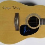 Shania Twain Signed Autograph Full New Acoustic Guitar