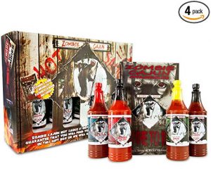 Pack of hot sauces 