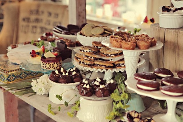 Lots Of Sweets At The Party
