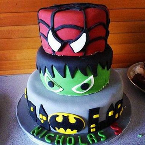 Birthday-Cake-Ideas-for-boys-Heroes In Hiding