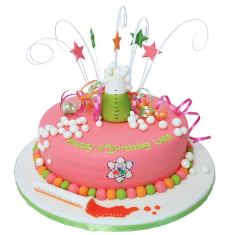 Science Lesson Cake