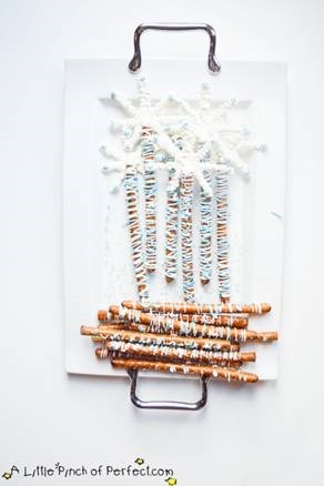 ‘Do It Yourself’ Snowflake Winter Frozen Cakes, Cupcakes and a Wand