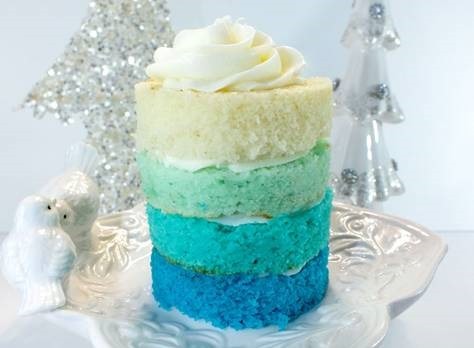 Mini Ombre Cakes