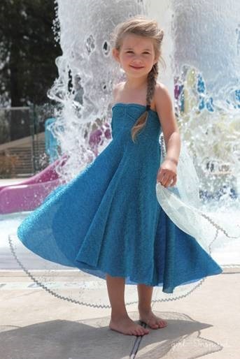 Tutorial for Elsa Dress
