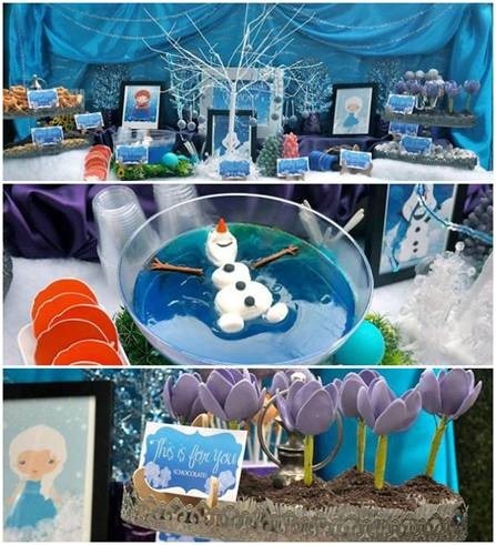 Birthday Party Inspired By Frozen