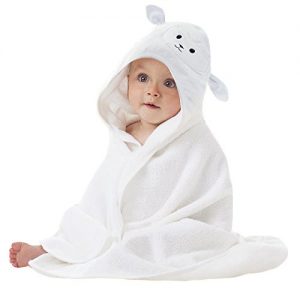 Lucylla Organic Hooded Towel for Babies