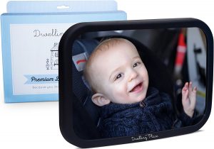Shatter Proof Back Seat Mirror