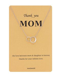 Elegant Love You Mom Necklace