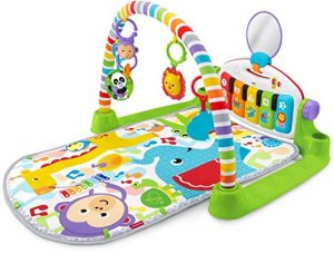 Kick and play piano gym
