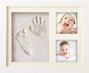 Newborn hand and footprint frame