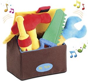 Plush tool play set