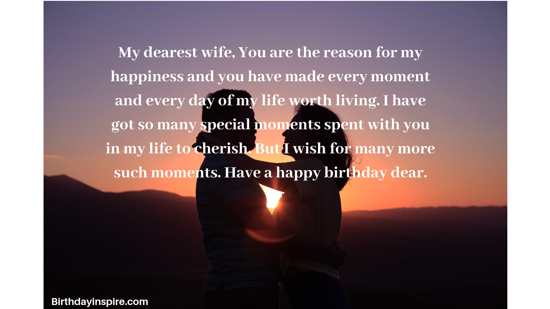 birthday wishes for wife
