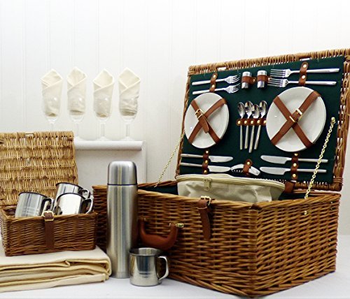 The Chelsea luxury picnic basket set