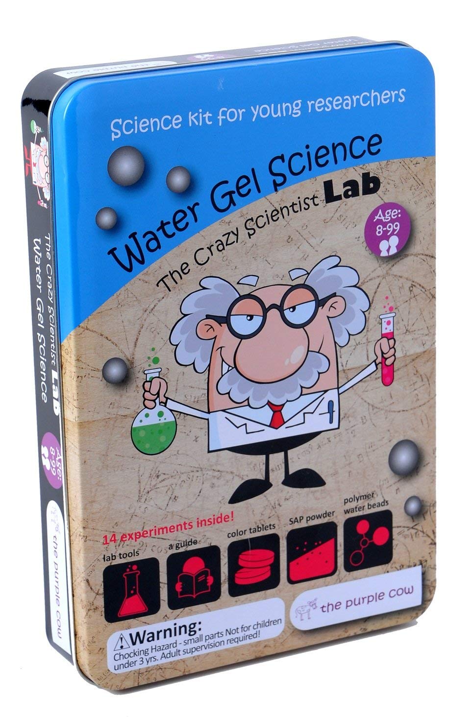 gift-for-14-year-old-girl-The purple cow crazy scientist water gel science kit