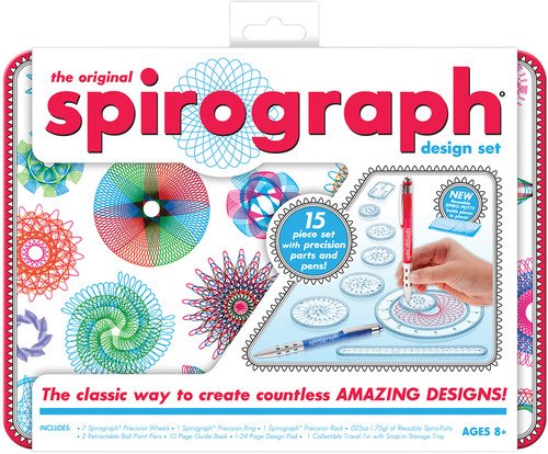 Kahootz spirograph design tin set