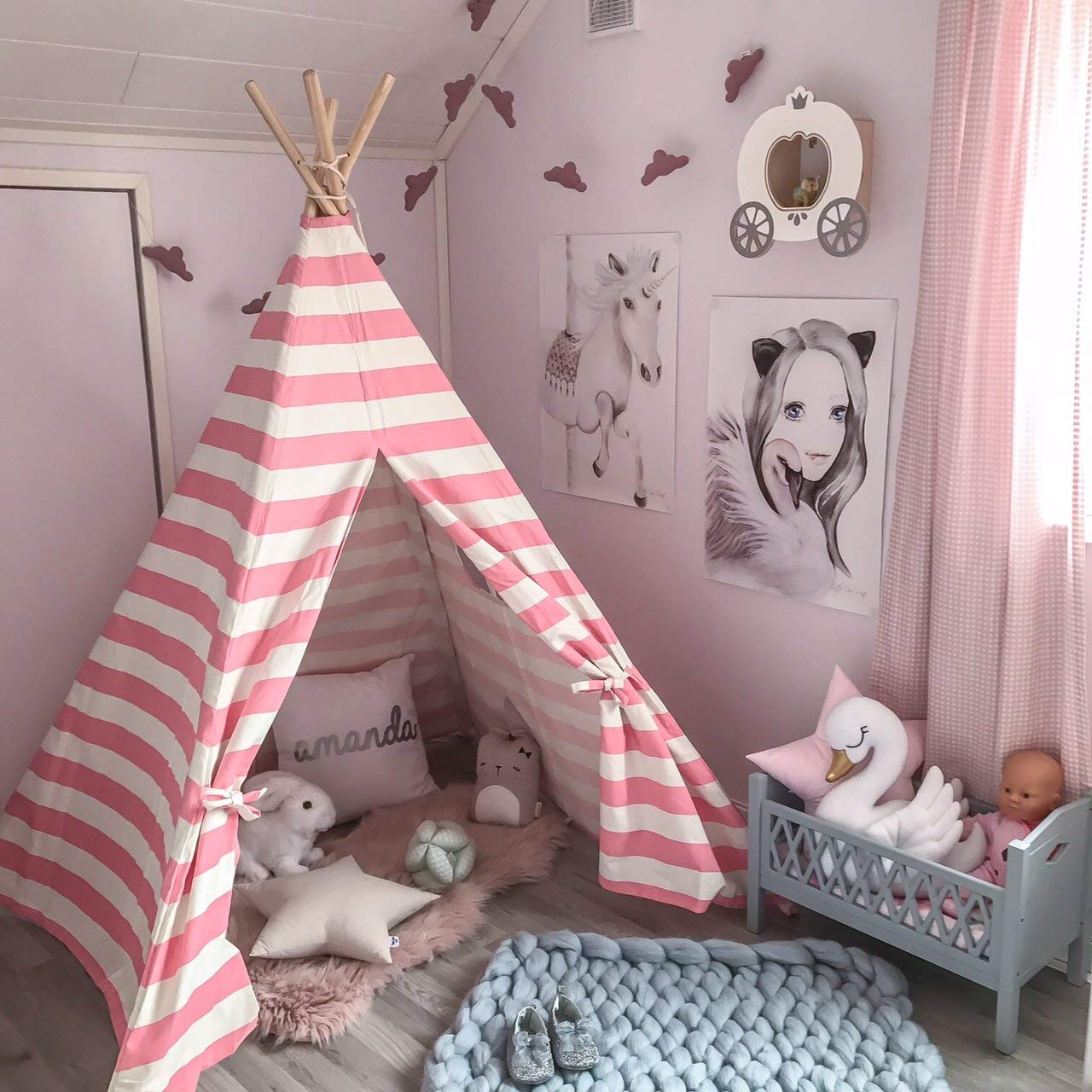 Tiny land teepee tents