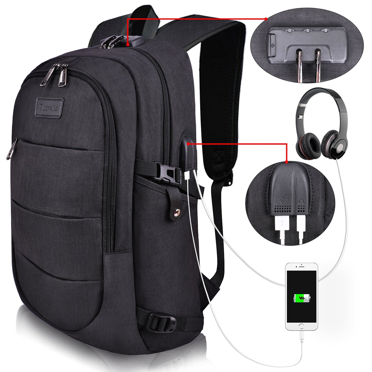 Tzowla business laptop backpack - Gift Ideas For Parents