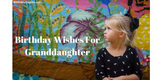 birthday wishes for granddaughter
