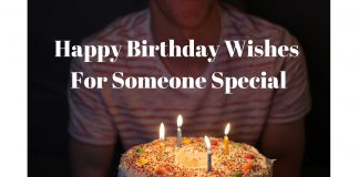 happy birthday wishes for someone special