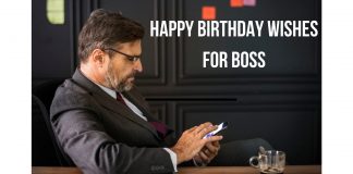 BIRTHDAY WISHES FOR BOSS