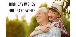 BIRTHDAY WISHES FOR GRANDFATHER