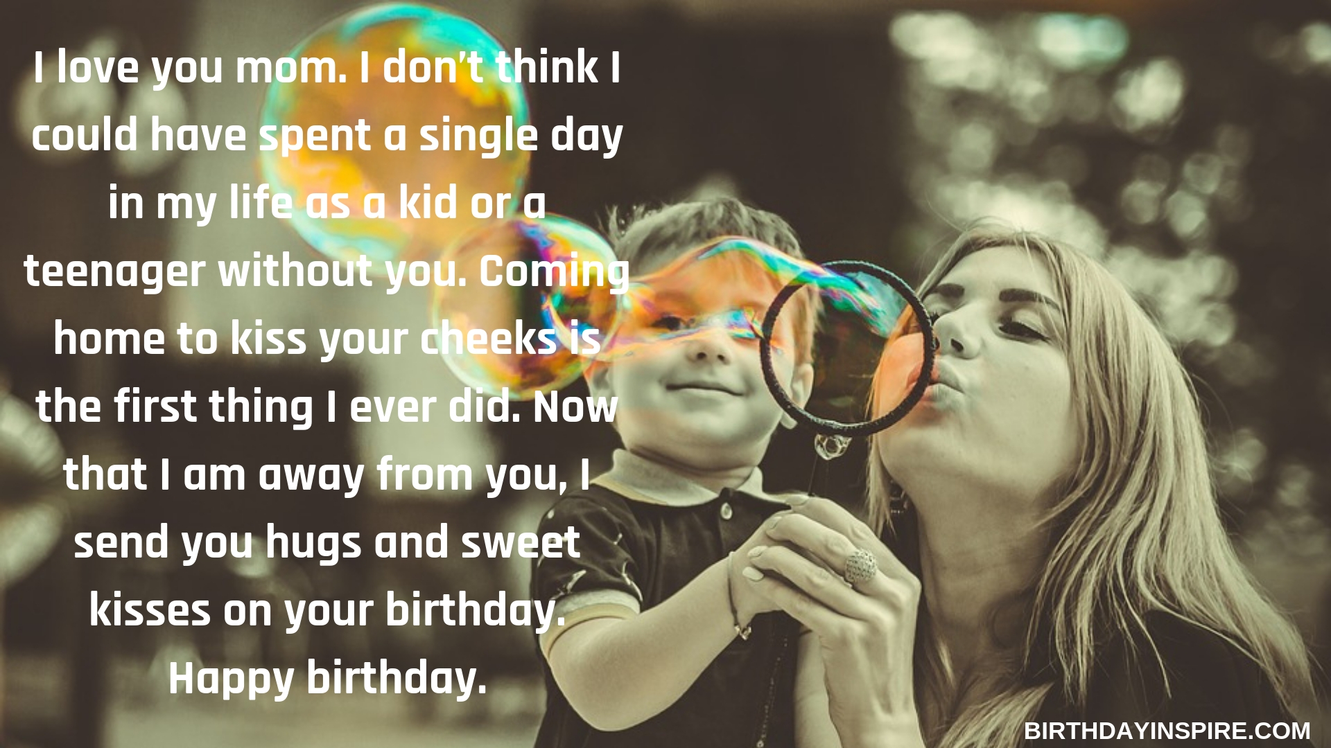 BIRTHDAY WISHES FOR MOM FROM DAUGHTER