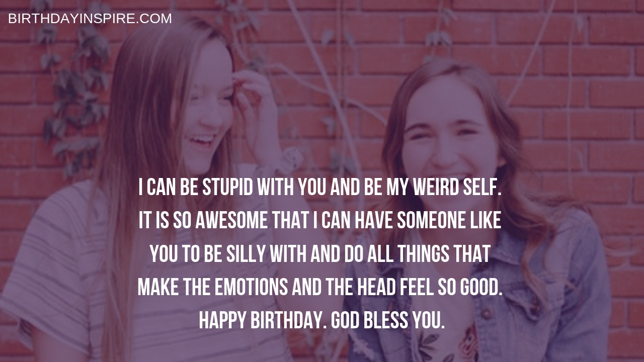 Birthday Greetings For Female Best Friend