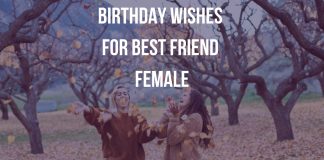 Birthday Wishes For Best Friend Female