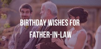Birthday Wishes For Father-in-law