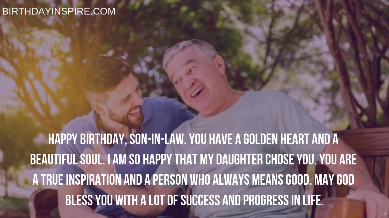 Meaningful Birthday Messages For Son-in-law