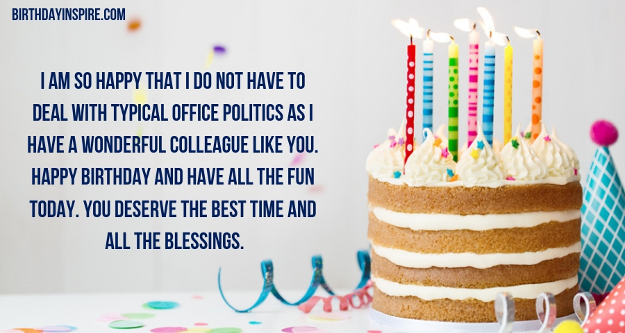 Happy Birthday Quotes for Coworker