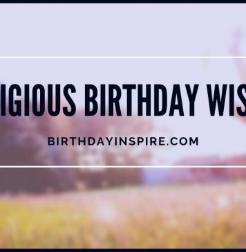 Religious Birthday Wishes