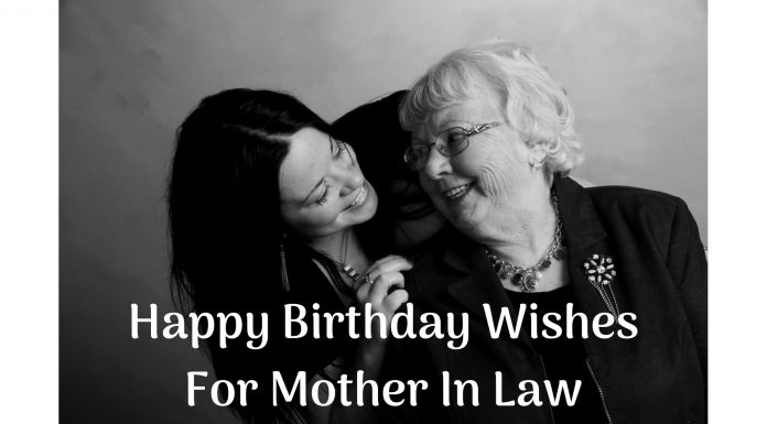 birthday wishes for mother in law