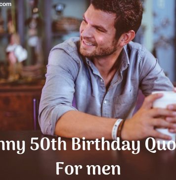 funny 50th birthday quotes for men