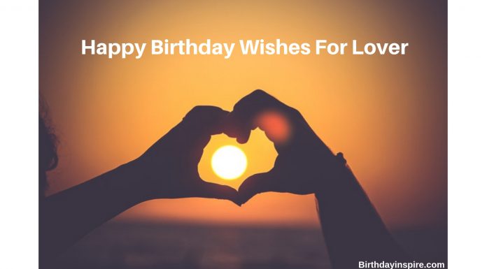 happy birthday wishes for lover