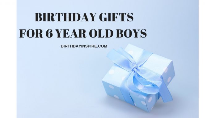 BIRTHDAY GIFT FOR 6 YEAR OLD BOY