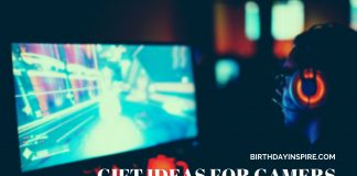 GIFT IDEAS FOR GAMERS