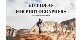 GIFT IDEAS FOR PHOTOGRAPHERS