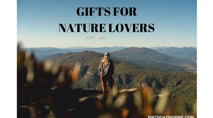GIFTS FOR NATURE LOVERS