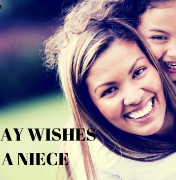BIRTHDAY WISHES FOR A NIECE