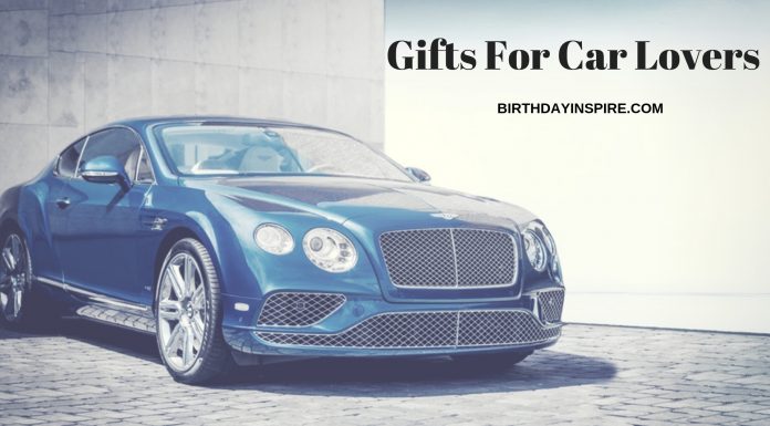 GIFTS FOR CAR LOVERS