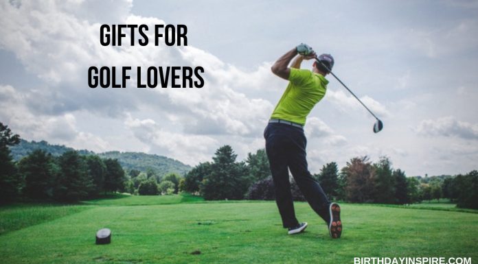 GIFTS FOR GOLF LOVERS
