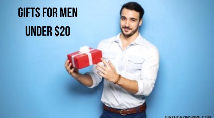 GIFTS FOR MEN UNDER $20