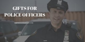 GIFTS FOR POLICE OFFICERS