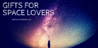GIFTS FOR SPACE LOVERS