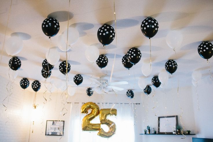 25th birthday party ideas