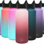 The Water Bottle With Straw Lid