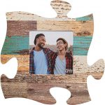 Wall Hanging Puzzle Shaped Photo Frame