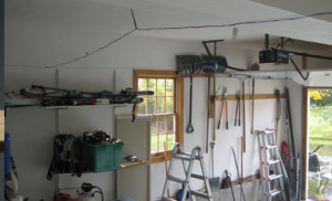 Garage maker halloween over step 3